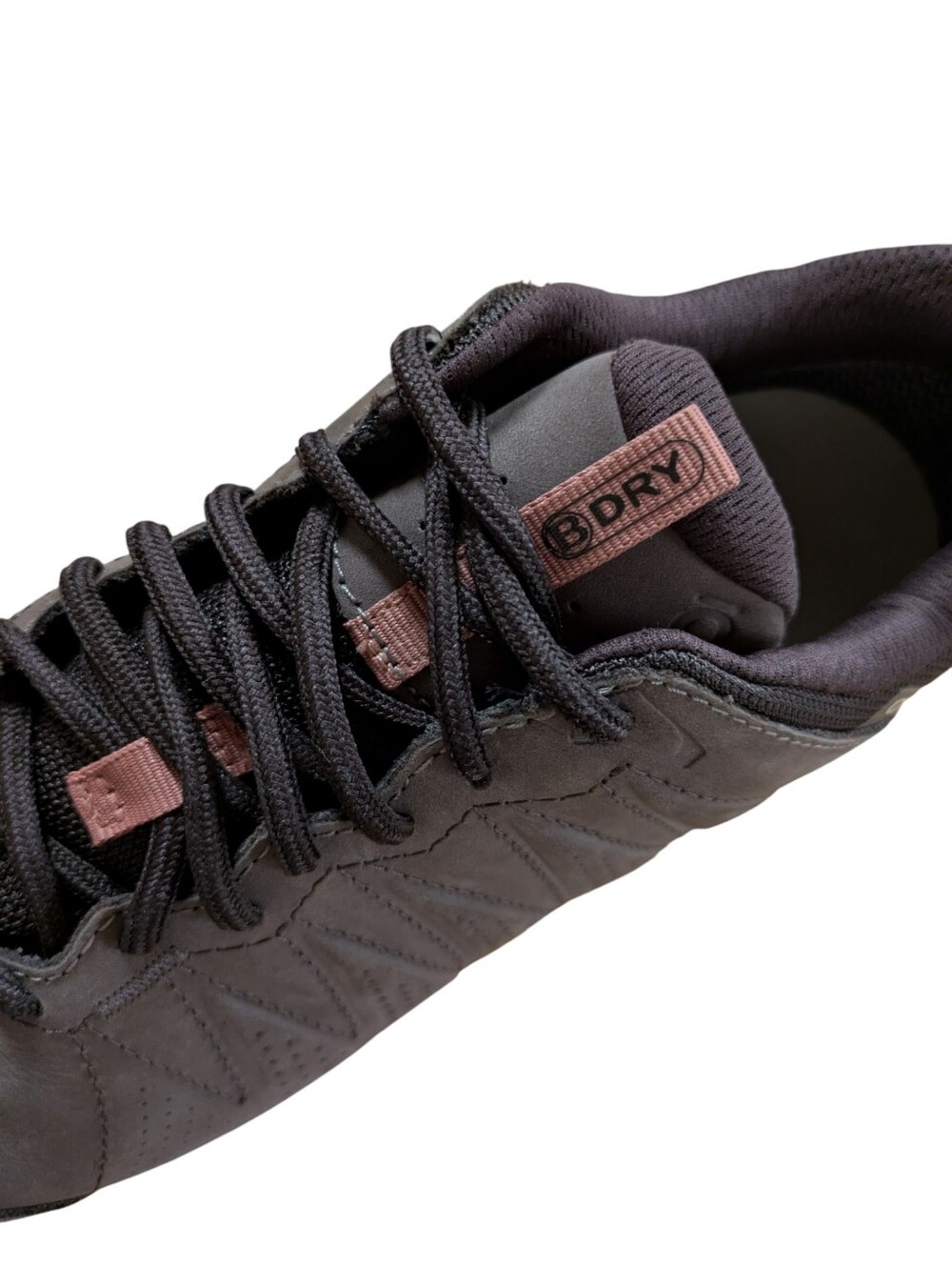 Oboz Womens Sypes Low Leather B-DRY Hiking Shoes Peppercorn Size 9 - Picture 9 of 13